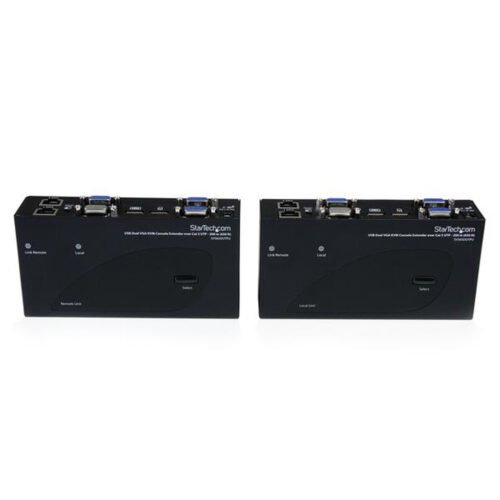 StarTech.com USB Dual VGA over Cat5 KVM Console Extender - 650 ft / 200m - Image 2