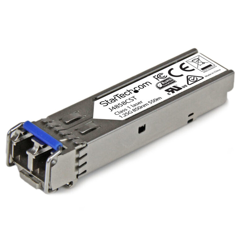 StarTech.com HP J4858C Compatible SFP Transceiver Module - 1000BASE-SX~HPE J4858C Compatible SFP Module - 1000BASE-SX - 1GbE Mu