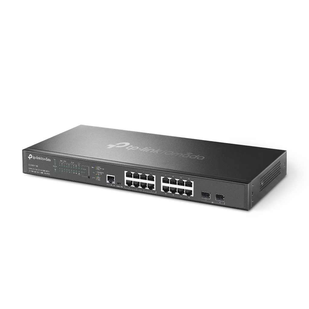 TP-Link Omada 16-Port 2.5G and 2-Port 10GE SFP+ L2+ Managed Switch with 8-Port PoE+ - Image 3