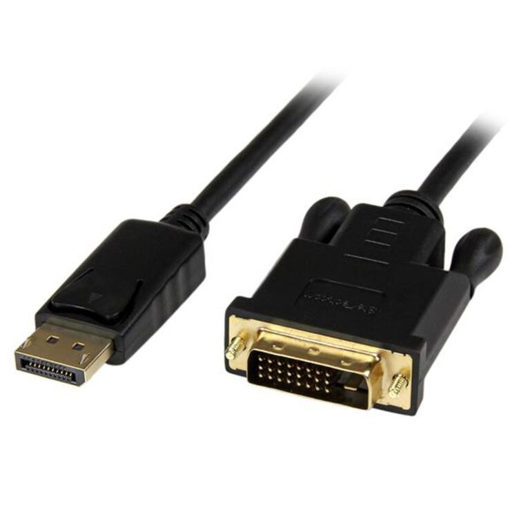 StarTech.com 6ft (1.8m) DisplayPort to DVI Cable - 1080p Video - Active DisplayPort to DVI Adapter Cable - DisplayPort to DVI-D