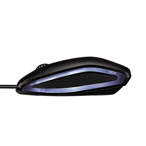 CHERRY GENTIX CORDED ILLUMINATED MOUSE, Black, USB - Image 2