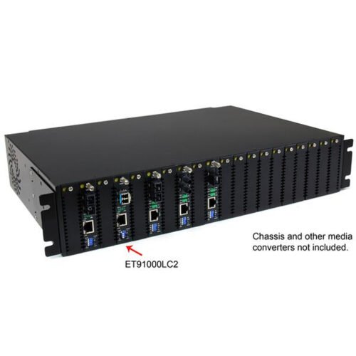 StarTech.com Fiber Media Converter Gigabit 1000Mbps MM Fibre LC 550m - Image 4