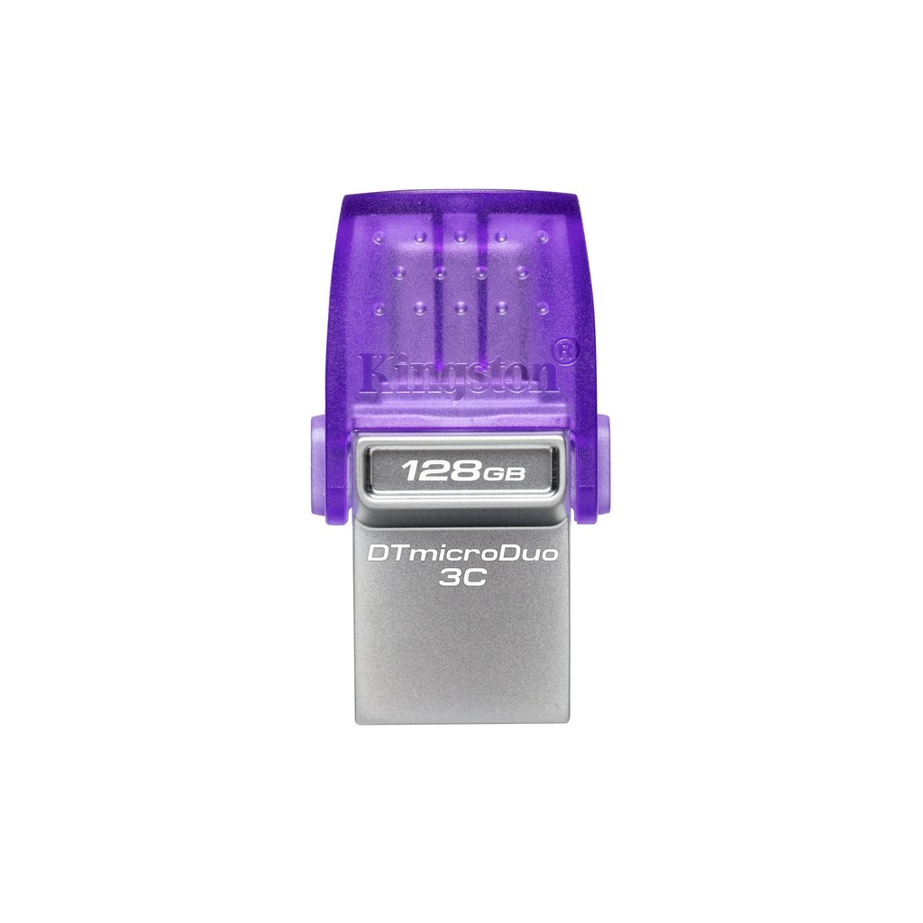 Kingston Technology DataTraveler 128GB microDuo 3C 200MB/s dual USB-A + USB-C - Image 9