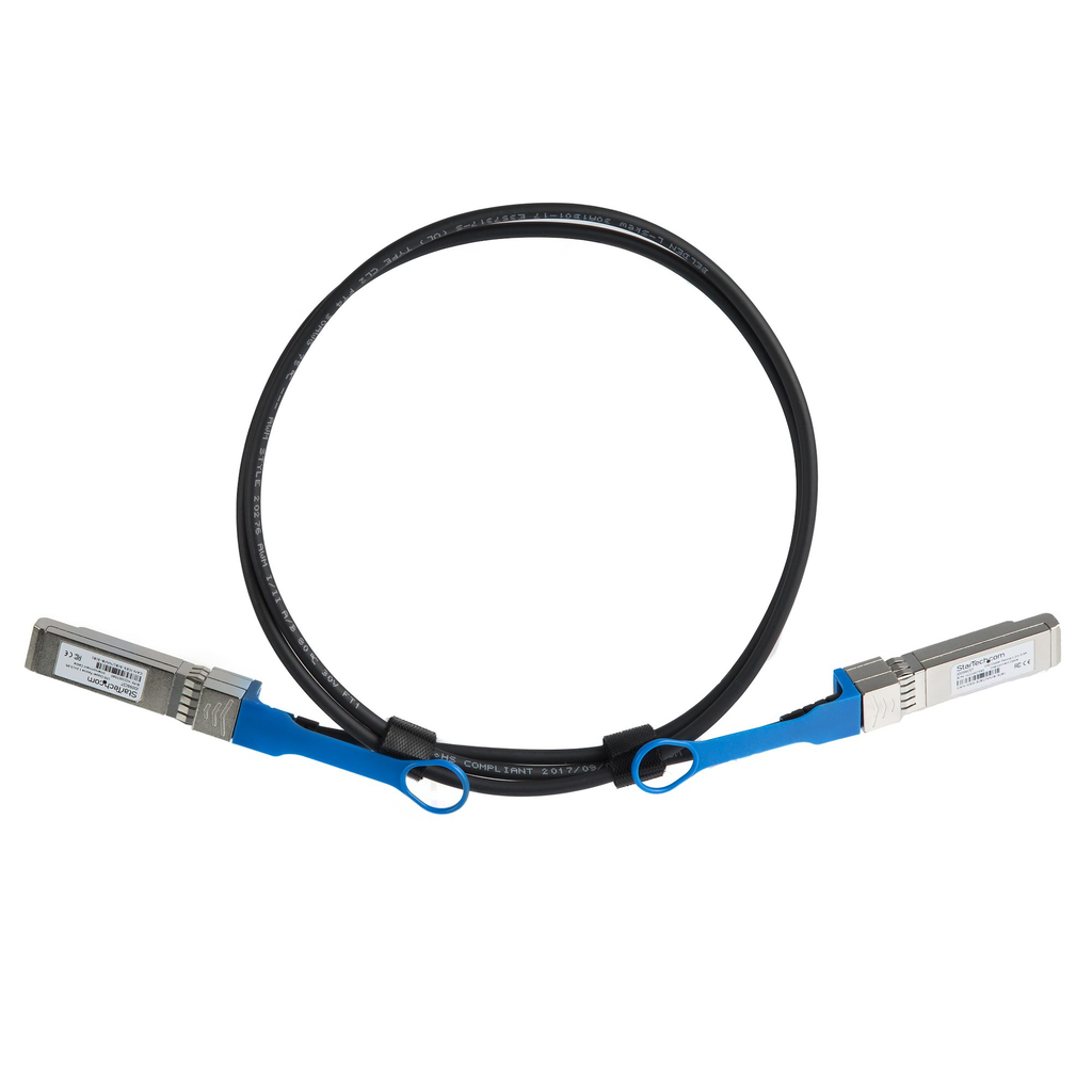 StarTech.com HPE JD096C Compatible 1.2m 10G SFP+ to SFP+ Direct Attach Cable Twinax - 10GbE SFP+ Copper DAC 10 Gbps Low Power P - Image 2