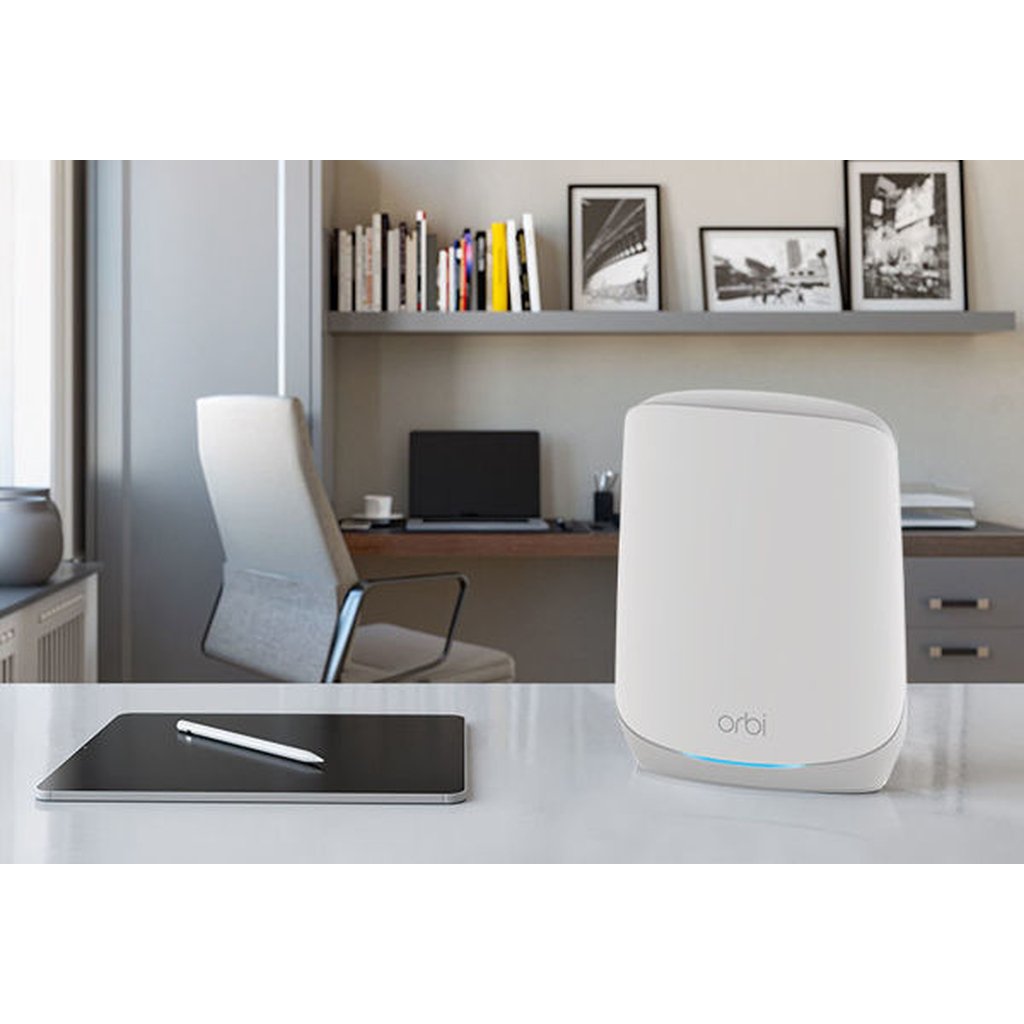 NETGEAR Orbi RBK762S Tri-band (2.4 GHz / 5 GHz / 5 GHz) Wi-Fi 6 (802.11ax) White 5 Internal - Image 2