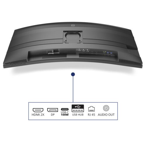 Philips 5000 series 34B2U5600C/00 computer monitor 86.4 cm (34") 3440 x 1440 pixels Dual QHD LCD Grey - Image 7