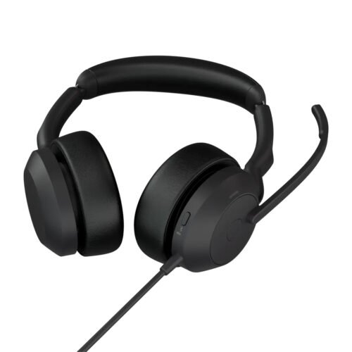 Jabra Evolve2 50 Headset Wired Head-band Office/Call center USB Type-C / USB Type-A Bluetooth Black - Image 2