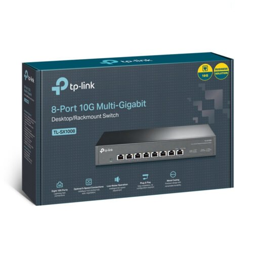 TP-Link 8-Port 10G Desktop/Rackmount Switch - Image 8