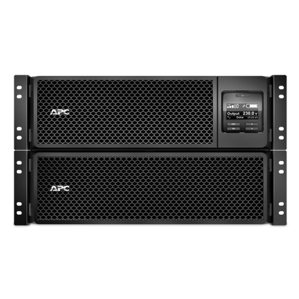 APC Smart-UPS On-Line SRT8KRMXLI - 8kW/VA, 6x C13 + 4x C19 + hardwire 1phase output, rack mountable, Embedded NMC - Image 3