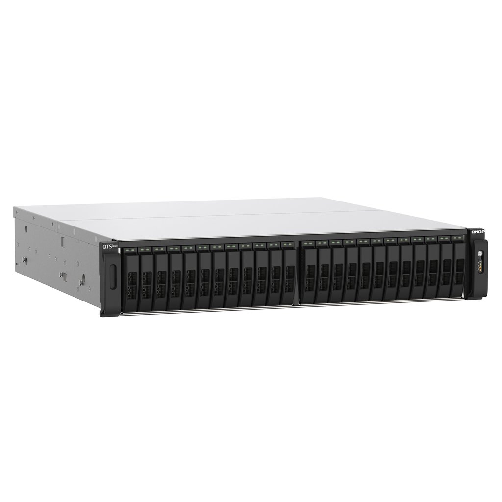 QNAP TS-h2490FU NAS Rack (2U) EPYC 7232P 64 GB DDR4 0 TB QuTS hero Black, Grey - Image 3