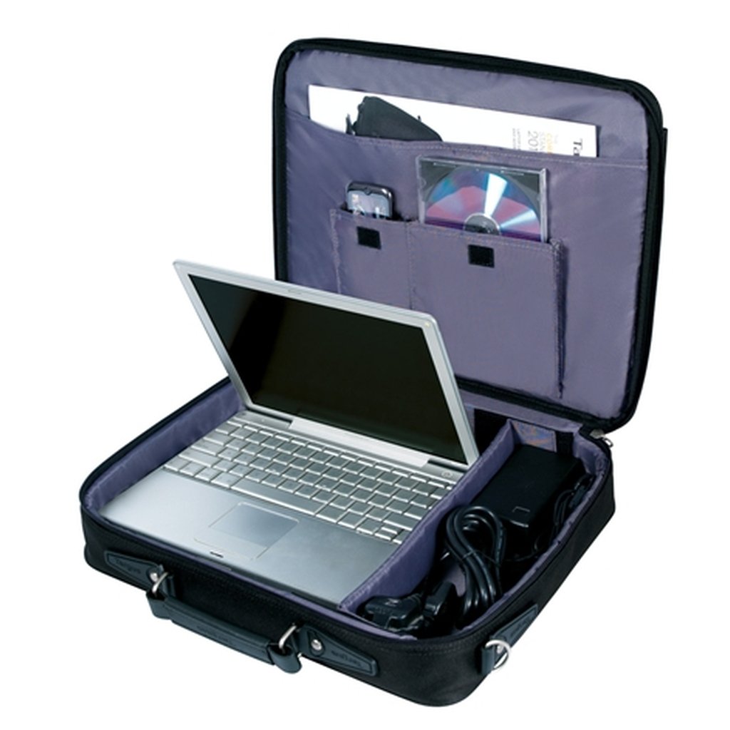 Targus CN01 laptop case 40.6 cm (16") Messenger case Black - Image 2