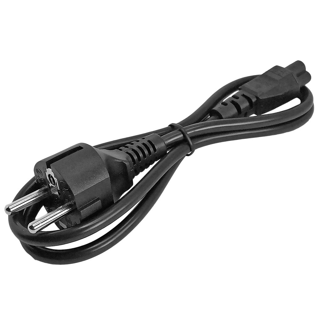 StarTech.com 1m (3ft) Laptop Power Cord, EU Schuko to C5, 2.5A 250V, 18AWG, Notebook / Laptop Replacement AC Cord, Power Brick - Image 4