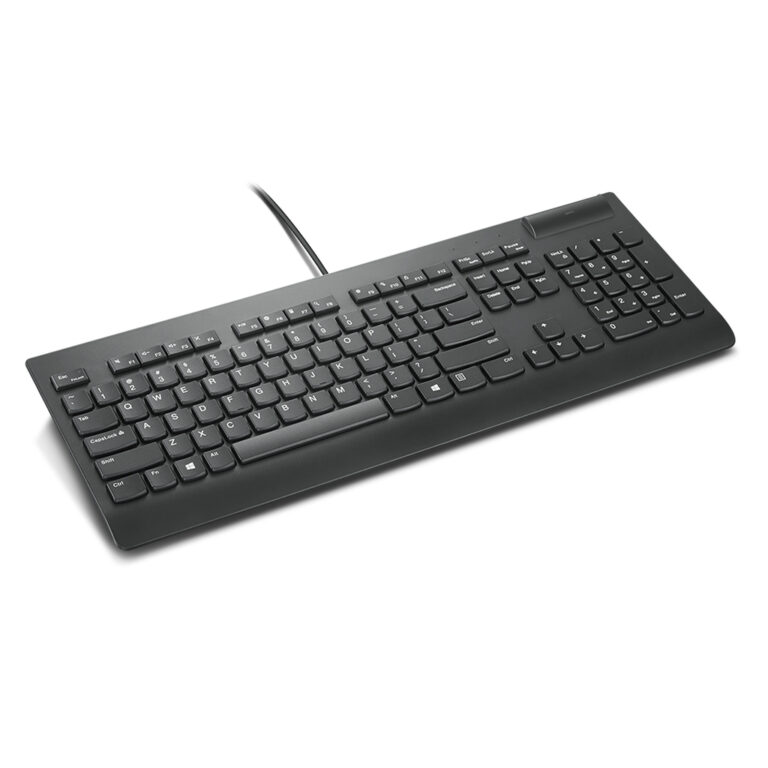 Lenovo 4Y41B69364 keyboard Office USB Belgian, UK English Black