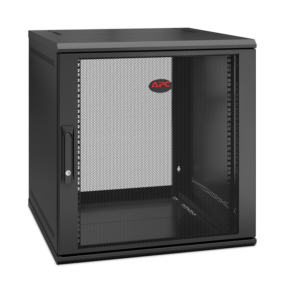APC NetShelter WX AR112SH6 - 12U, 19 inch patch cabinet, Wall mount, Pre-assembled, 600MM deep - Image 2