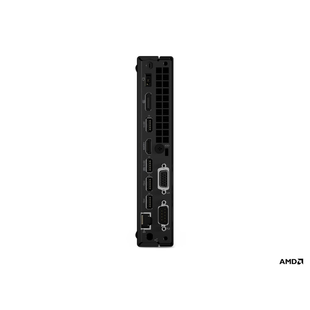 Lenovo ThinkCentre M75q AMD Ryzen™ 5 PRO 5650GE 8 GB DDR4-SDRAM 256 GB SSD Windows 11 Pro Mini PC Black - Image 2