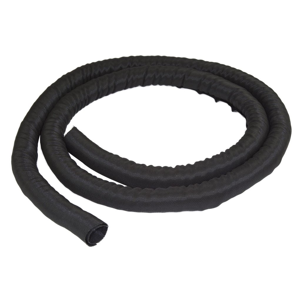 StarTech.com 6.5' (2m) Cable Management Sleeve - Flexible Coiled Cable Wrap - 1.0-1.5" dia. Expandable Sleeve - Polyester Cord