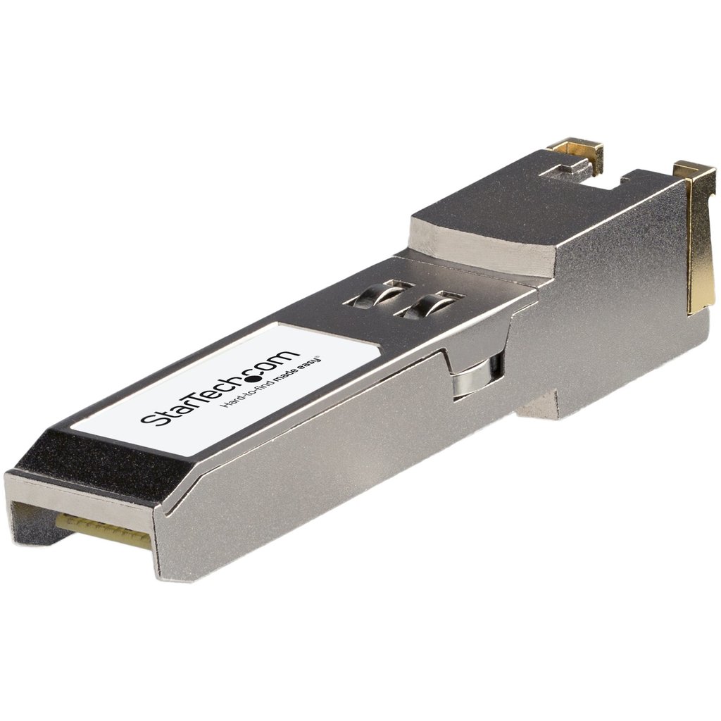 StarTech.com HPE JL563A Compatible SFP+ Module - 10GBASE-T - SFP to RJ45 Cat6/Cat5e - 10GE Gigabit Ethernet SFP+ - RJ-45 30m - - Image 2