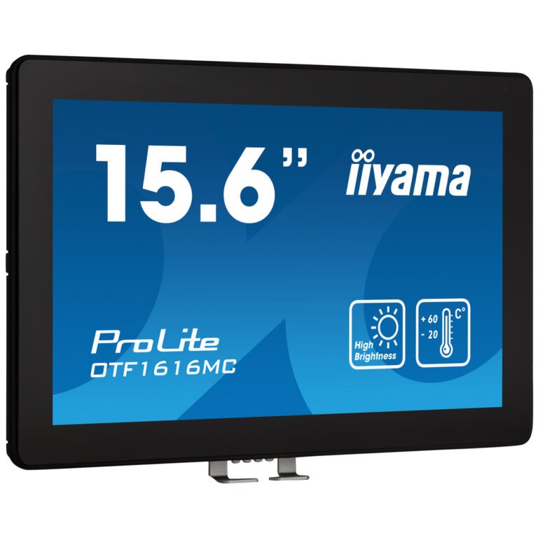 iiyama OTF1616MC-B1 computer monitor 39.6 cm (15.6") 1920 x 1080 pixels Full HD LCD Touchscreen Black