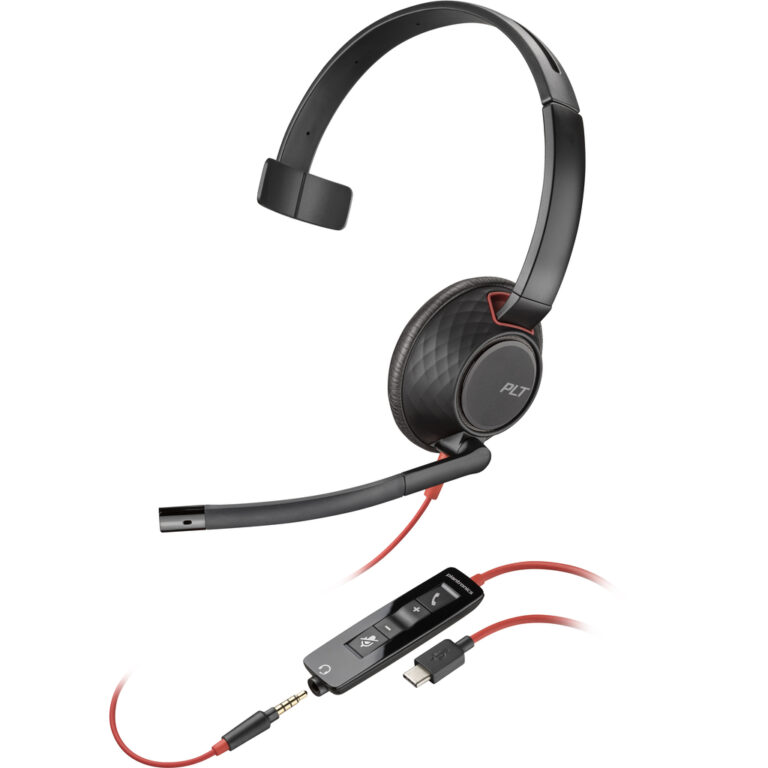 POLY Blackwire C5210 USB-C Headset +Inline Cable (Bulk)