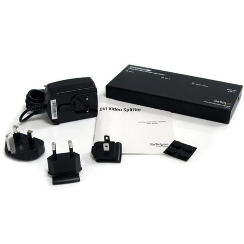 StarTech.com 2 Port DVI Video Splitter with Audio - Image 4