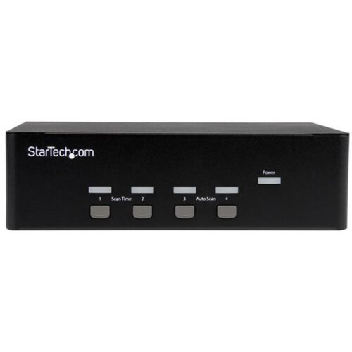 StarTech.com 4-port KVM Switch with Dual VGA - USB 2.0 - Image 2