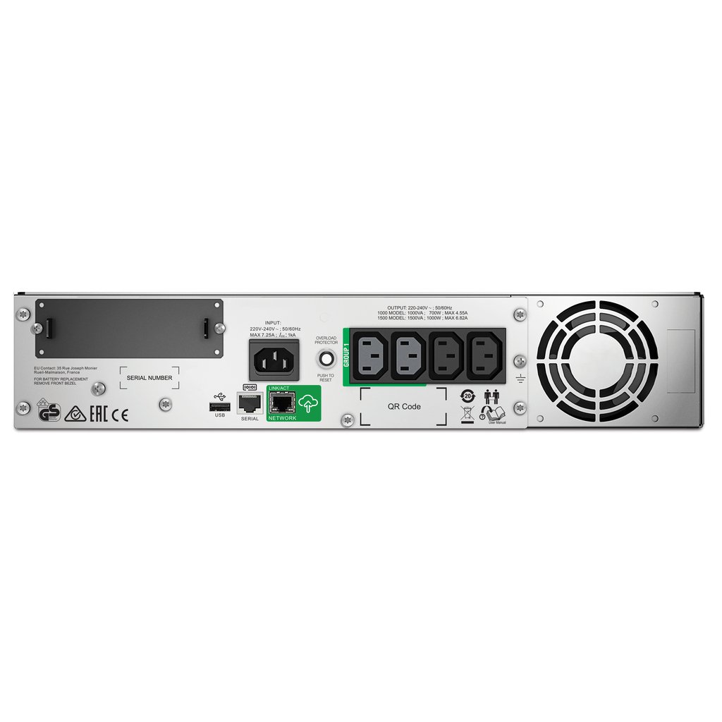 APC Smart-UPS SMT1500RMI2UC - 4x C13, USB, Rackmount 2U, SmartConnect, 1500VA - Image 2