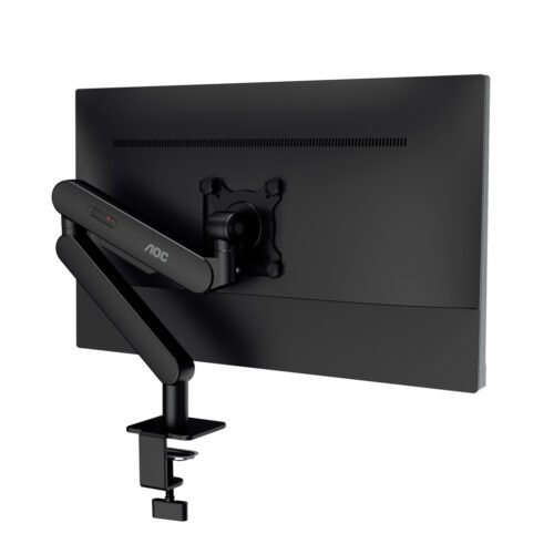 AOC AM400B monitor mount / stand 86.4 cm (34") Desk Black - Image 4