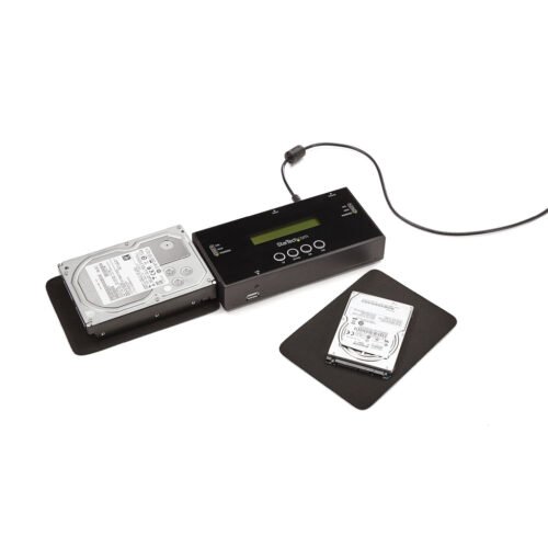 StarTech.com 1:1 Standalone Hard Drive Duplicator and Eraser, SAS and SATA HDD/SSD Cloner/Copier, Hard Drive Duplicator and San - Image 9
