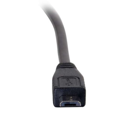 C2G 1m USB 2.0 USB Type C to USB Micro B Cable M/M - USB C Cable Black - Image 2