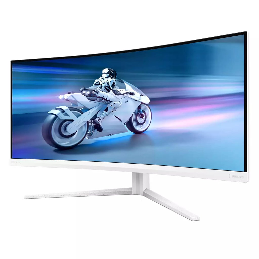 Philips Evnia 5000 34M2C5501A/00 computer monitor 86.4 cm (34") 3440 x 1440 pixels Wide Quad HD LCD White - Image 9