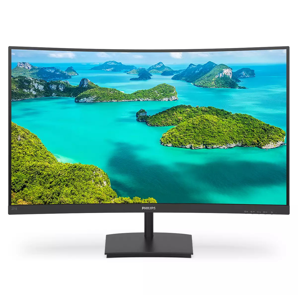 Philips E Line 271E1SCA/00 computer monitor 68.6 cm (27") 1920 x 1080 pixels Full HD LCD Black - Image 2