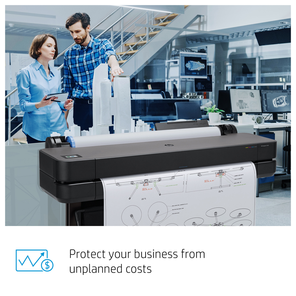 HP 2 year Post Warranty Next Business Day Onsite Hardware Support for DesignJet T830-24 MFP - Image 6