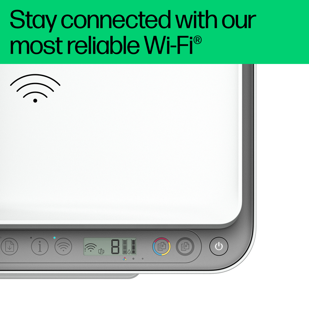 HP DeskJet 4220e Wireless All-in-One Color Printer, Instant Ink; Copier, Scanner - Image 9