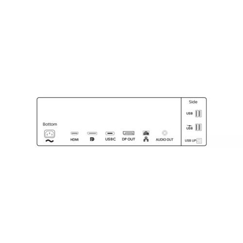 Philips P Line 346P1CRH/00 LED display 86.4 cm (34") 3440 x 1440 pixels UltraWide Quad HD Black - Image 3