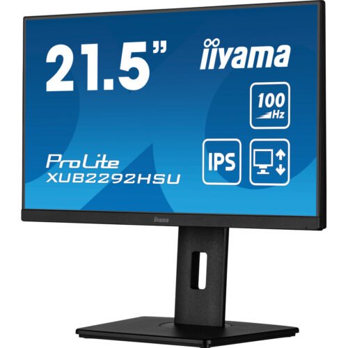 iiyama ProLite 21.5” IPS technology panel with height adjustable stand and 100Hz refresh rate - Image 5