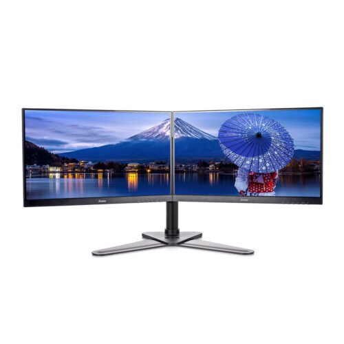 iiyama The DS1002D-B1 is a desk mount stand for two flat screens up to 30” - Image 4