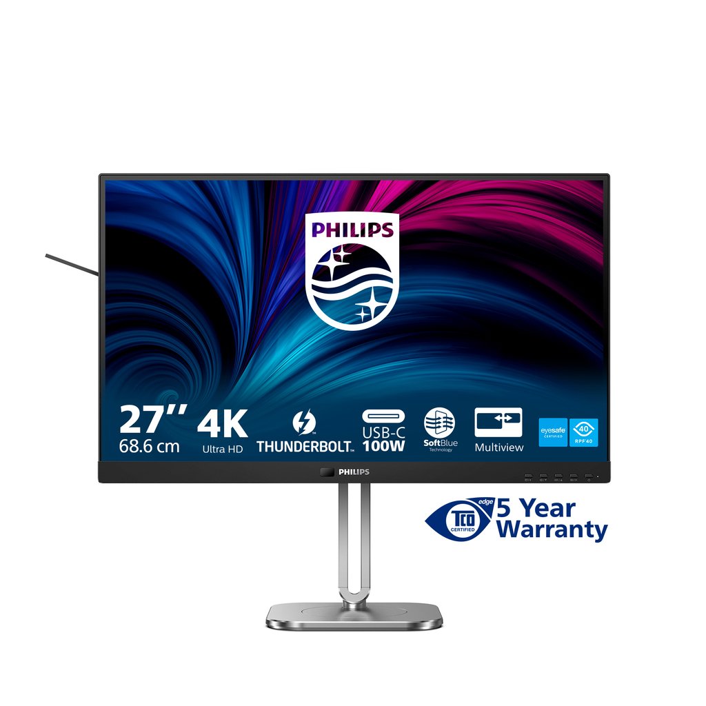 Philips 6000 series 27B2U6903/00 computer monitor 68.6 cm (27") 3840 x 2160 pixels 4K Ultra HD LED Anthracite - Image 2