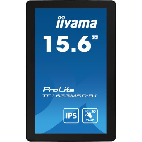iiyama ProLite 15.6" PCAP 10 points multi-touch open frame monitor with edge-to-edge glass and IPS panel technology - Image 3