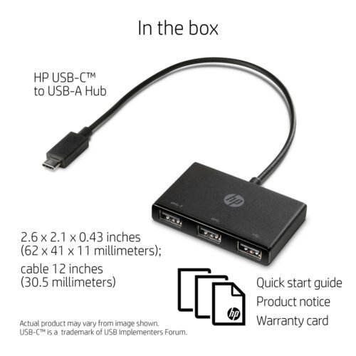 HP USB-C to USB-A Hub - Image 5