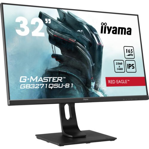 iiyama G-MASTER Unleash your full gaming potential with the 165Hz GB3271QSU Red Eagle guaranteeing 1ms MPRT - Image 2