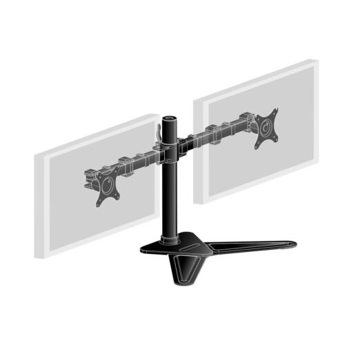 iiyama The DS1002D-B1 is a desk mount stand for two flat screens up to 30” - Image 3