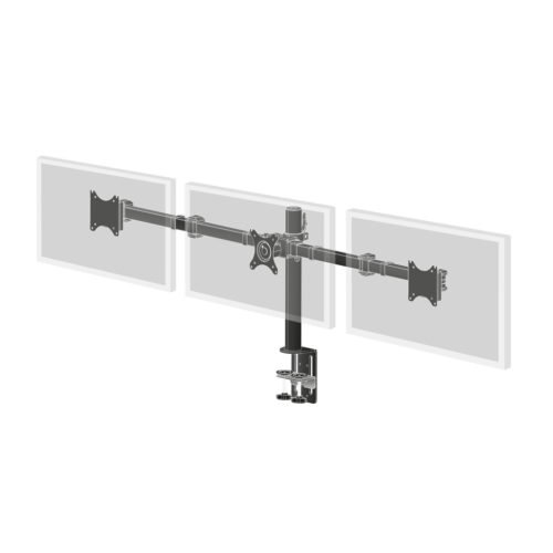 iiyama Simple and functional triple desktop arm - Image 2