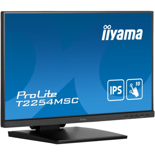 iiyama ProLite 21.5” P-CAP 10pt touch screen featuring IPS panel technology and Anti Glare coating - Image 3