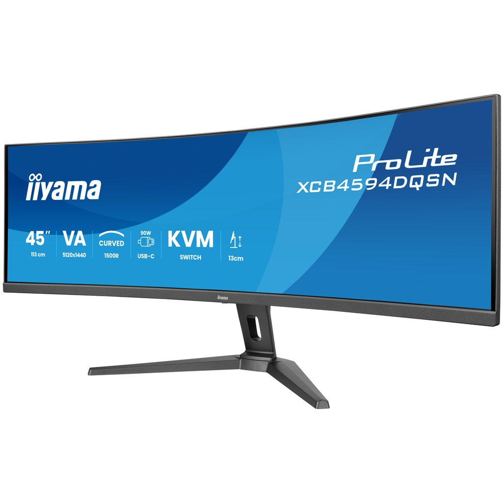 iiyama G-MASTER 45"LCD Curved Bus. UWQHD computer monitor 113 cm (44.5") 5120 x 1440 pixels Dual QHD LED Black - Image 3