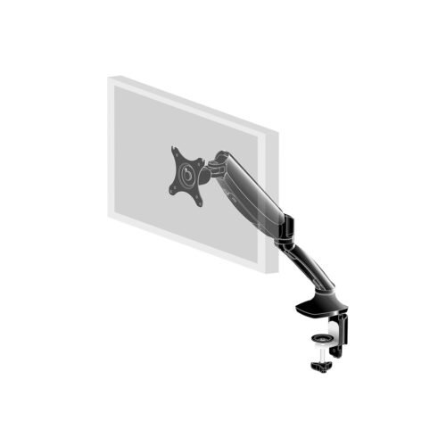 iiyama Sleek and stylish single gas spring monitor arm - Image 2