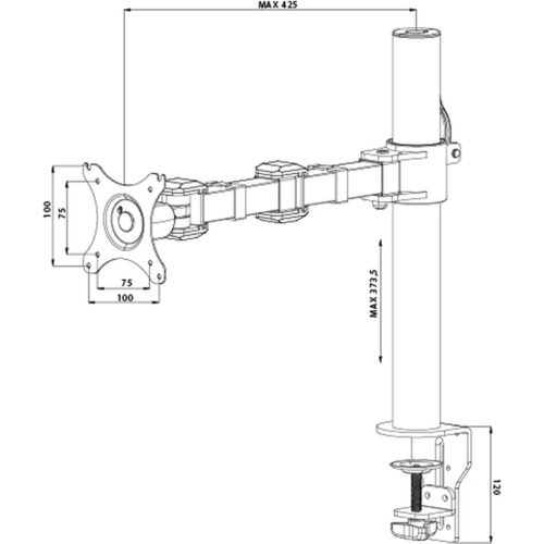 iiyama Simple and functional single desktop arm - Image 2