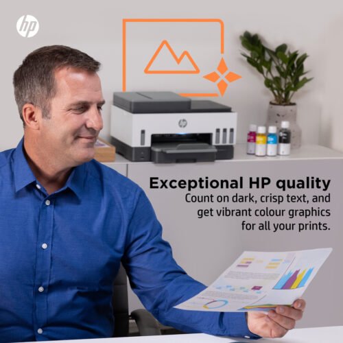 HP Smart Tank 7605 Wireless All-in-One Color Printer, Two-sided printing; Copier, Scanner - Image 8
