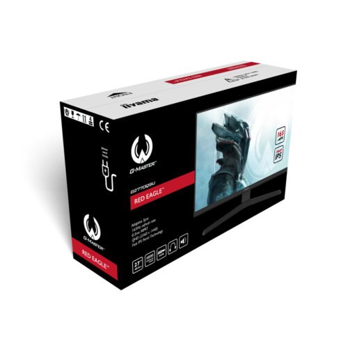 iiyama G-MASTER Unleash your full gaming potential with the Fast IPS G2770QSU Red Eagle - Image 11