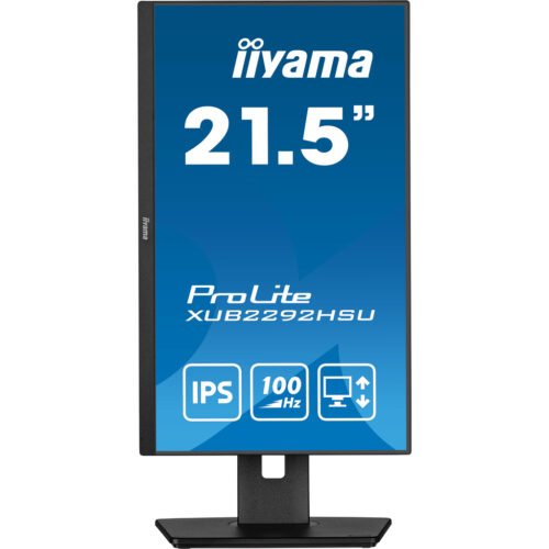 iiyama ProLite 21.5” IPS technology panel with height adjustable stand and 100Hz refresh rate - Image 3