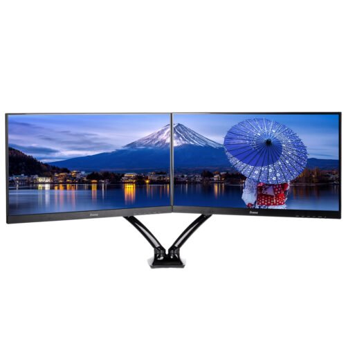 iiyama Sleek and stylish dual gas spring arm - Image 4